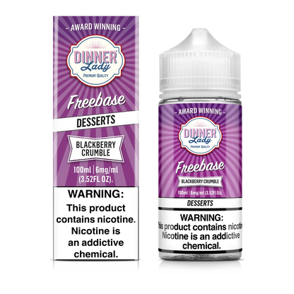 Dinner Lady Blackberry Crumble Vape Juice 100ml