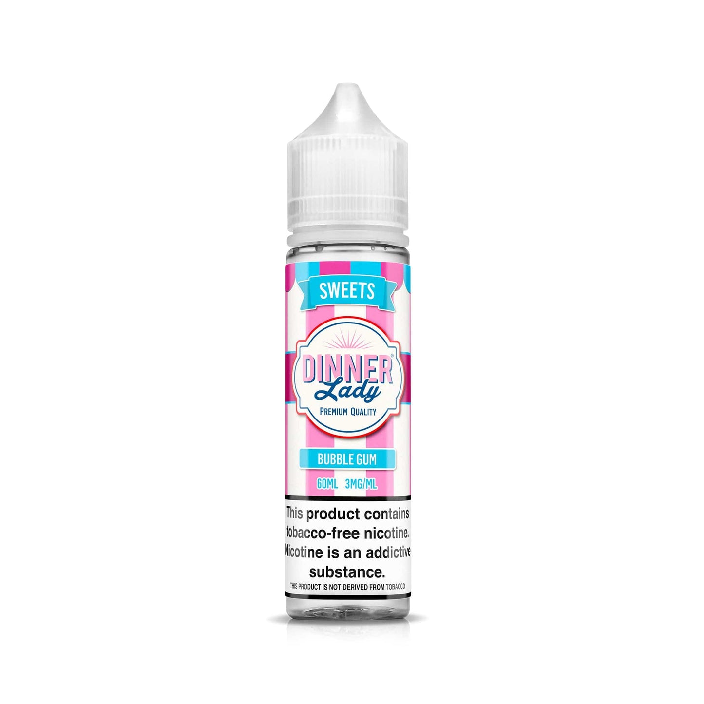 Dinner Lady Bubblegum 60ml TF Vape Juice