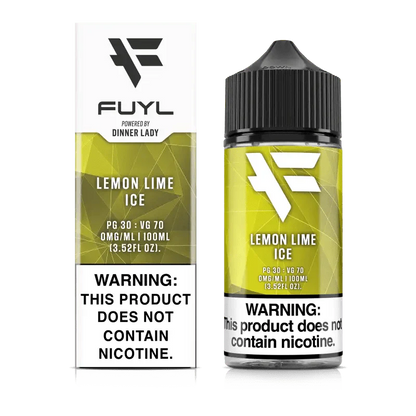 Dinner Lady Juice Dinner Lady FUYL Lemon Lime Ice 100ml