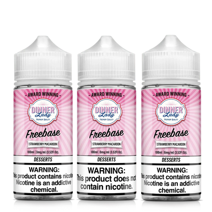 Dinner Lady Strawberry Macaroon Vape Juice 100ml
