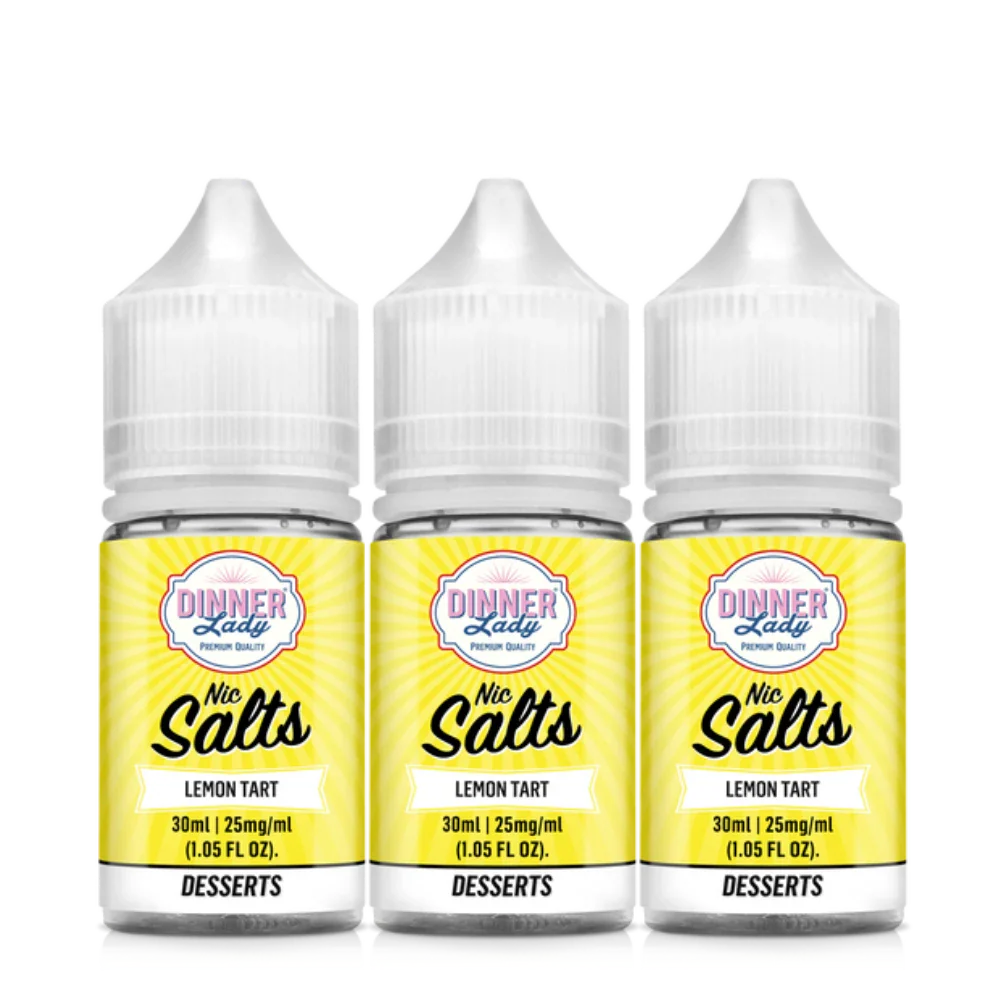 Dinner Lady Vape Juice Lemon Tart 30ml (Sale)