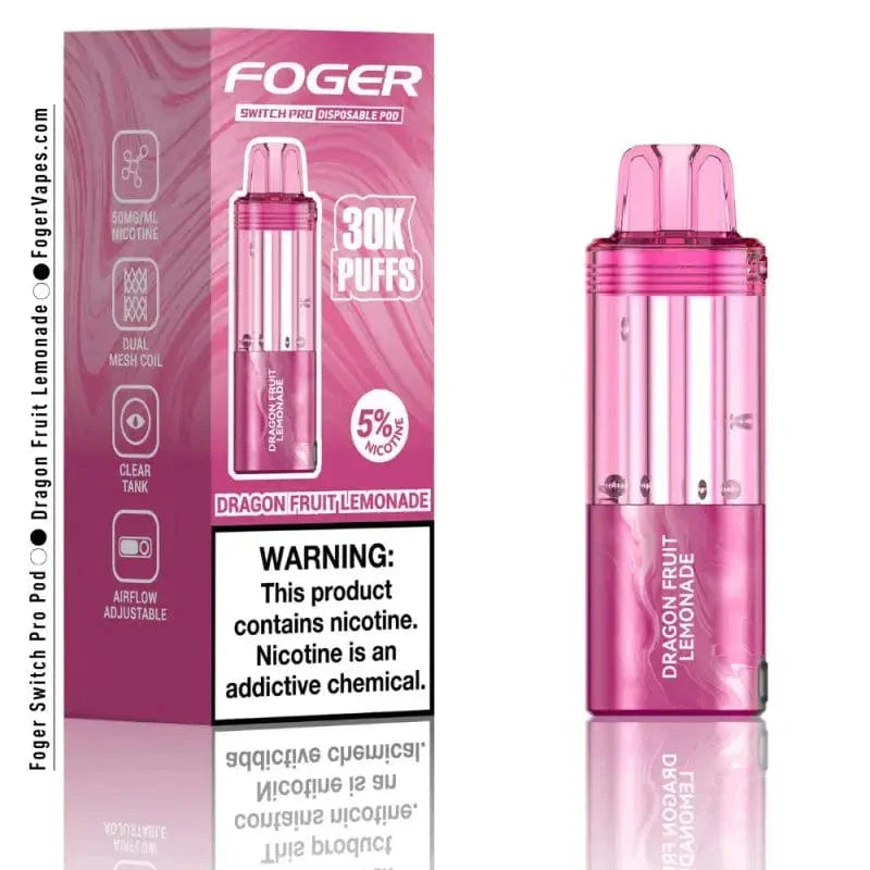 Foger Switch Pro 30K Disposable Pod (Requires Vape for Use)
