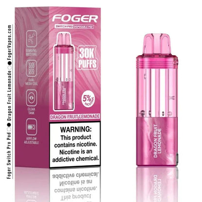 Foger Switch Pro 30K Disposable Pod (Requires Vape for Use)