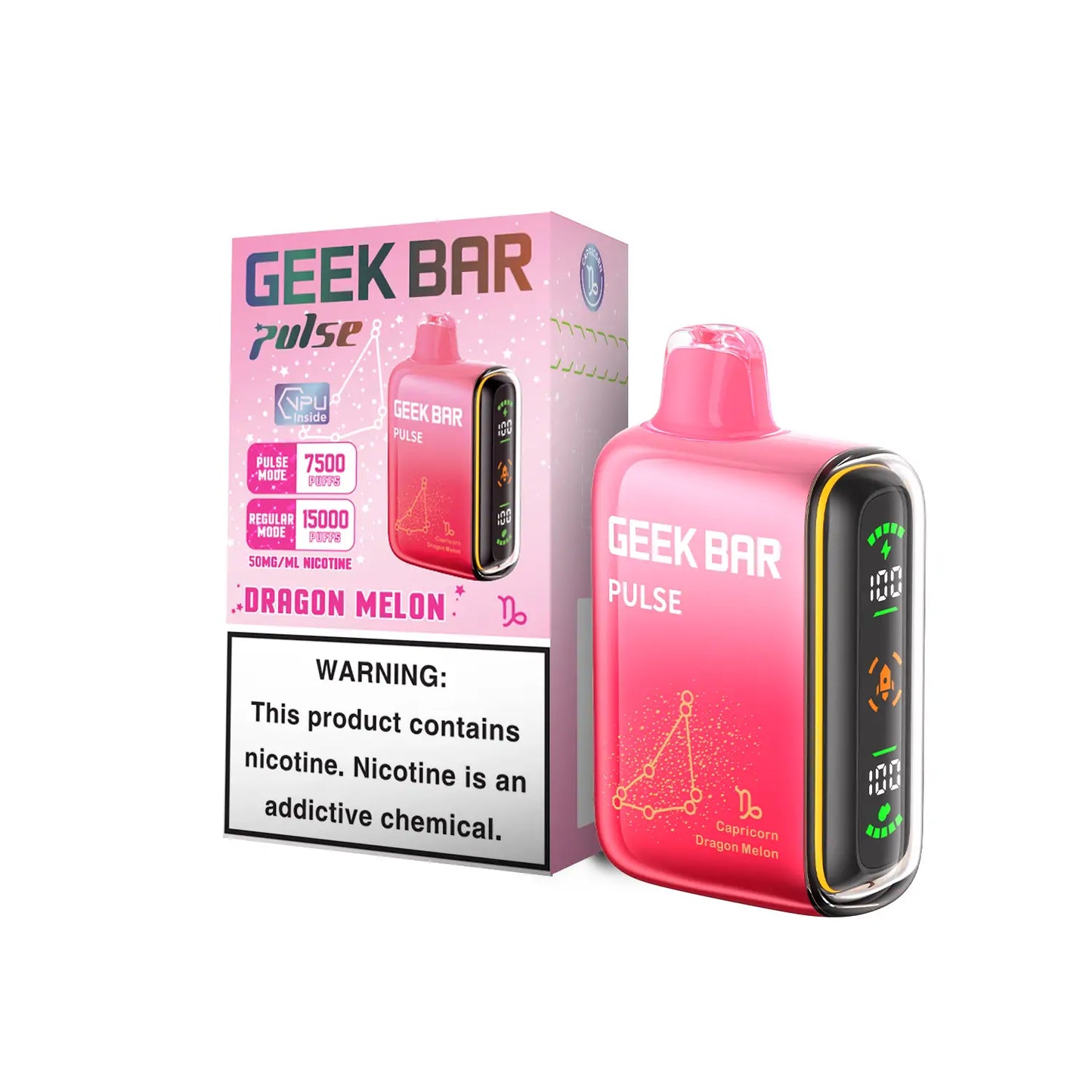 Geek Bar Pulse Disposable Vape 15000 Puffs (Sale)