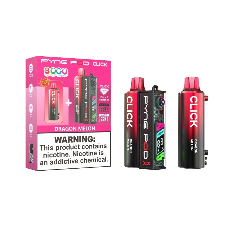 Pyne Pod Click 66K Disposable Vape Kit