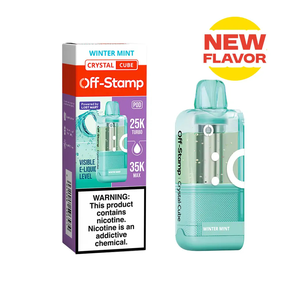 Off-Stamp X Cube Crystal Cube 35K Disposable Pod (Requires Kit For Use)