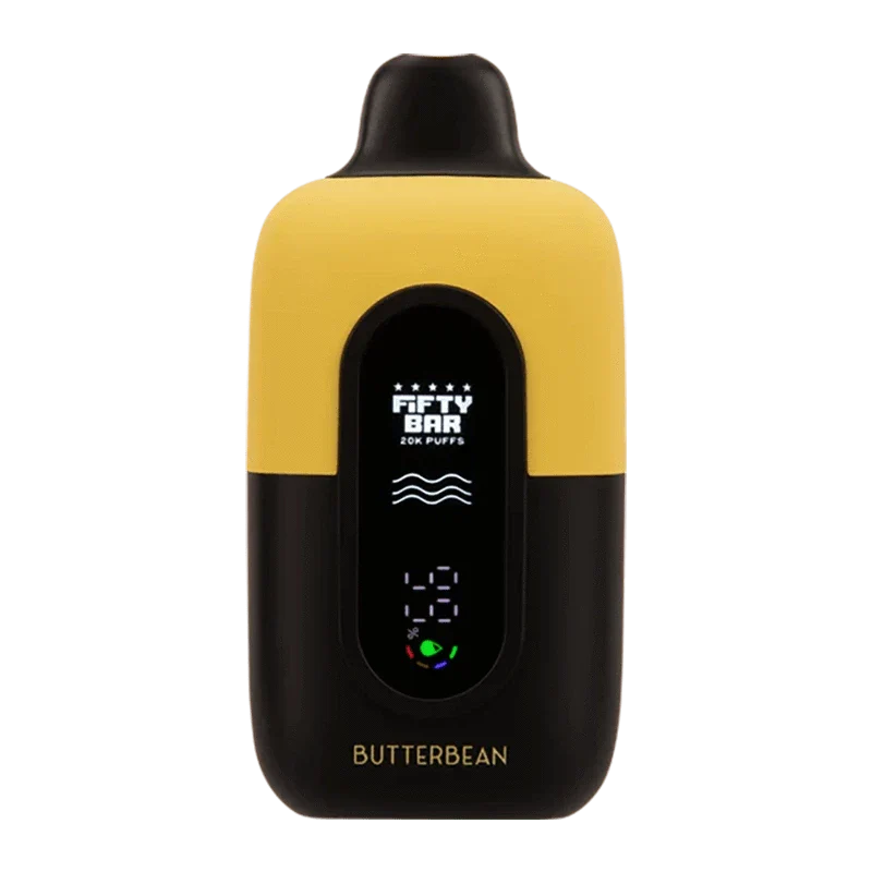 Fifty Bar Disposable Vape Butterbean Fifty Bar V2 20K Disposable Vape (5%, 20000 Puffs)