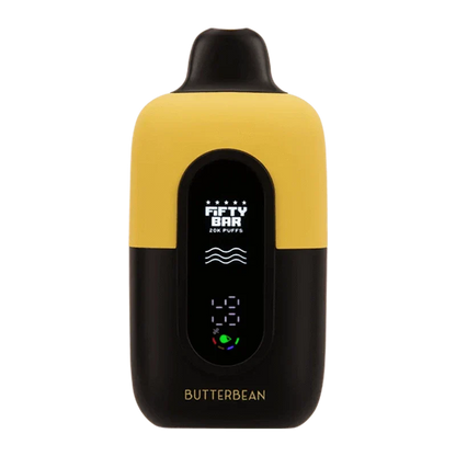 Fifty Bar Disposable Vape Butterbean Fifty Bar V2 20K Disposable Vape (5%, 20000 Puffs)