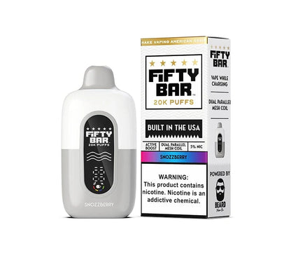 Fifty Bar Disposable Vape Fifty Bar 20K Disposable Vape (5%, 20000 Puffs)