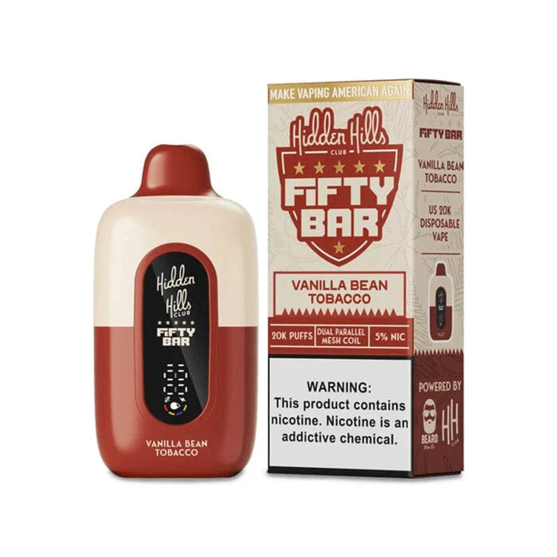 Fifty Bar x Hidden Hills Disposable Vape 20000 Puffs
