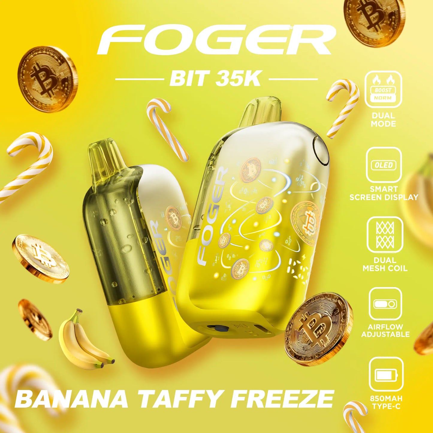 Foger Bit 35K Disposable Vape (Sale)
