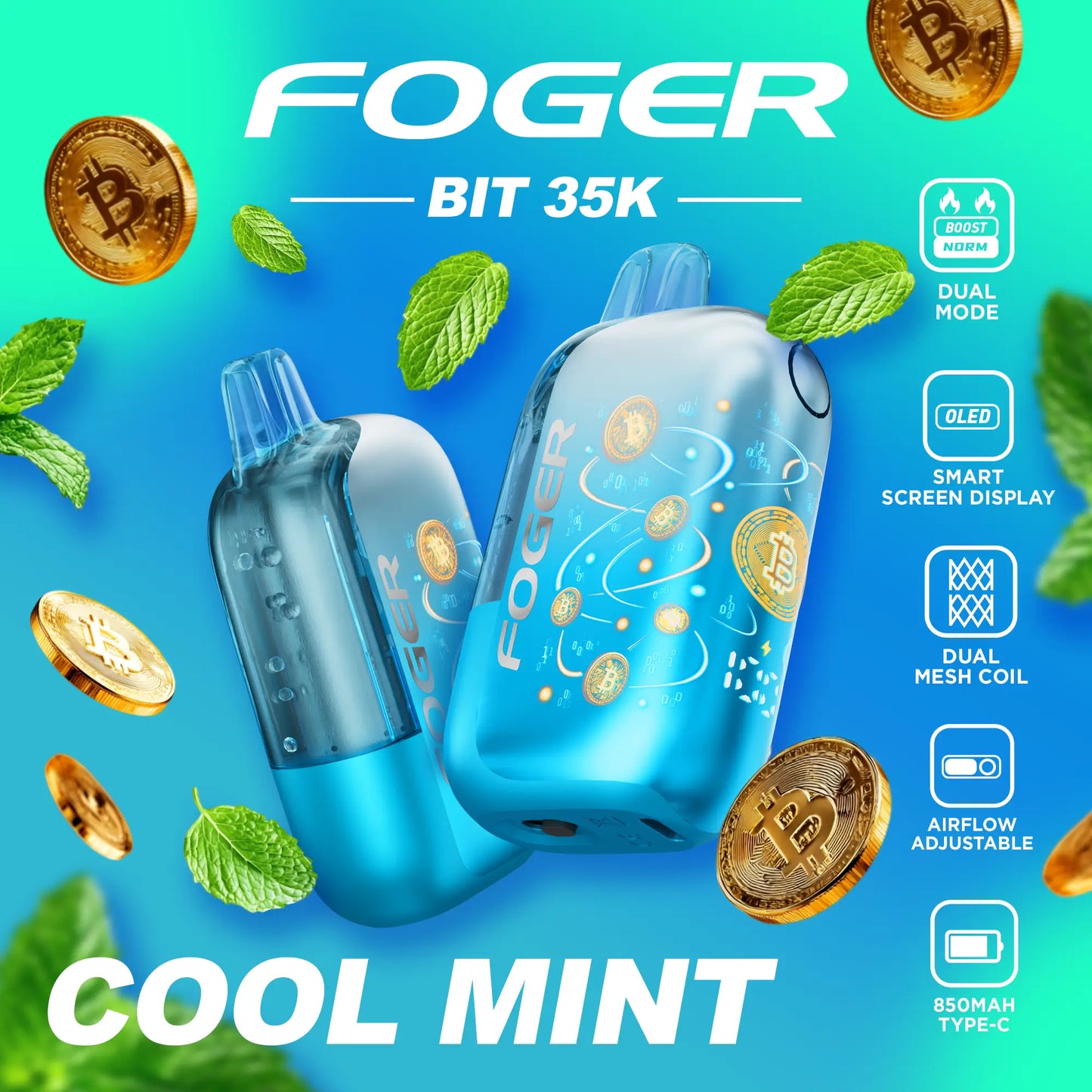 Foger Bit 35K Disposable Vape (Sale)
