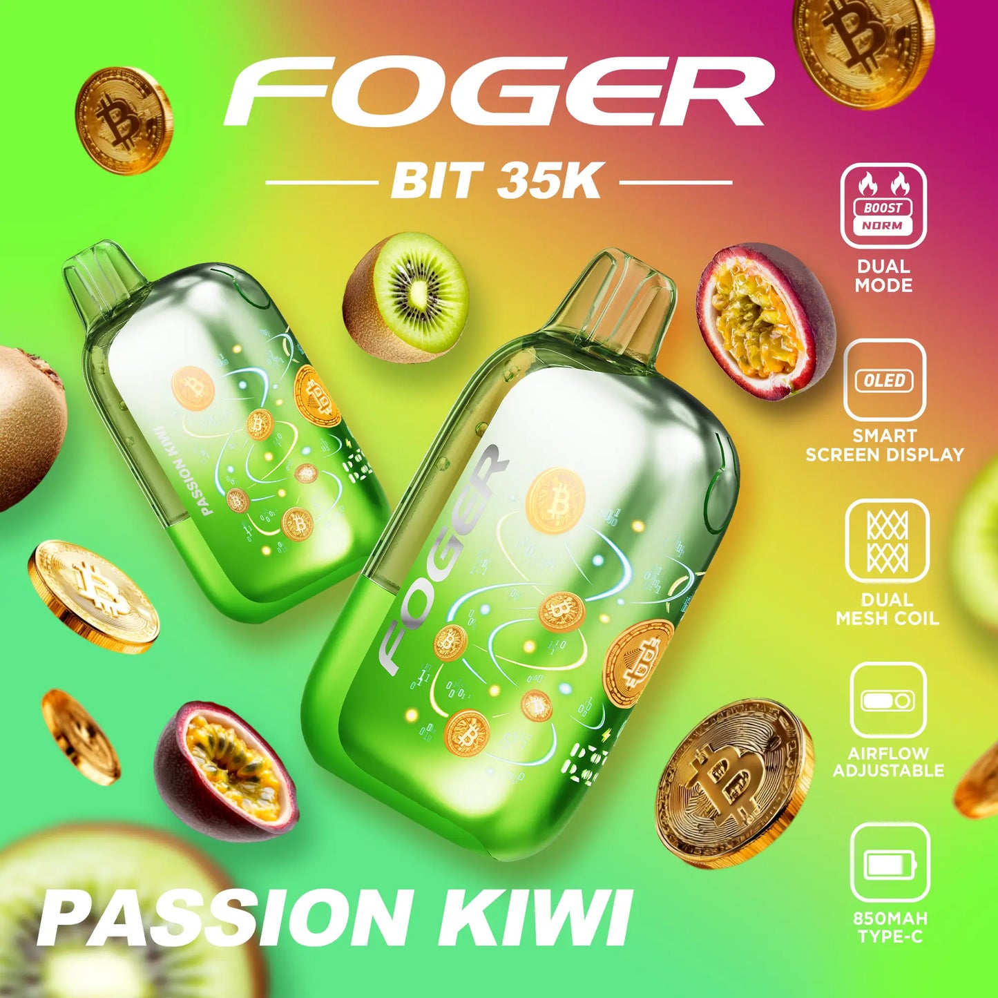 Foger Bit 35K Disposable Vape (Sale)