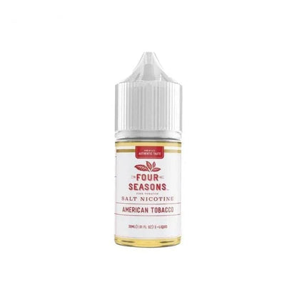 Four Seasons E-Liquids American Tobacco 30ml Nic Salt Vape Juice