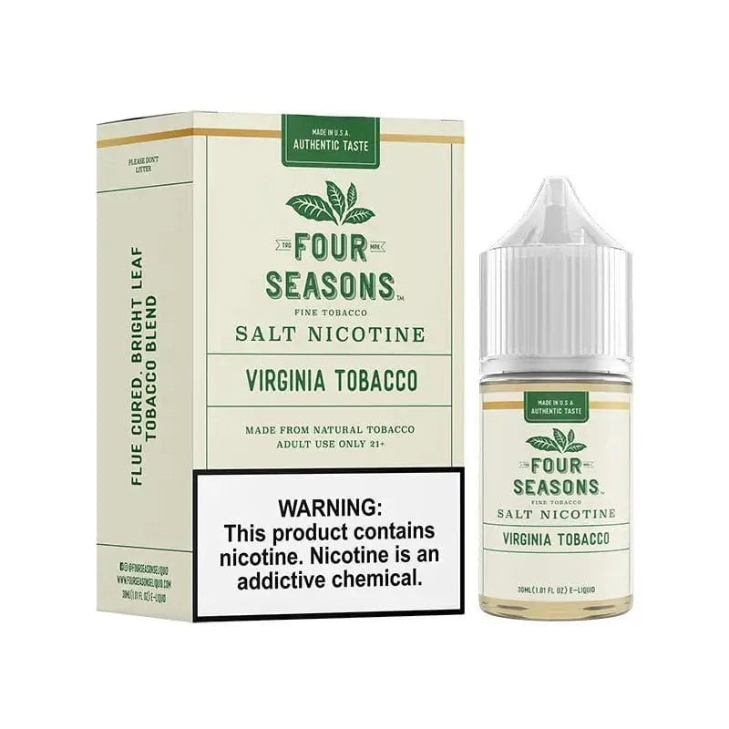 Four Seasons Juice Four Seasons E-Liquids Virginia Tobacco 30ml Nic Salt Vape Juice