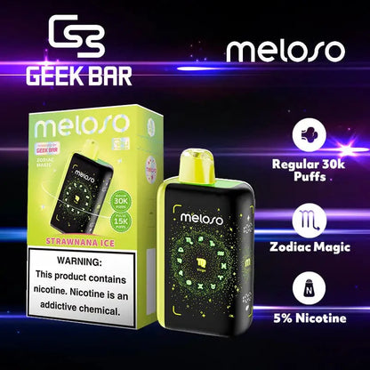 Geek Bar Disposable Vape Geek Bar Meloso Bar 30000 Disposable Vape (5%, 30000 Puffs)