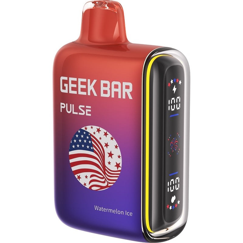Geek Bar Pulse 15000 Patriot Edition Disposable Vape 50mg
