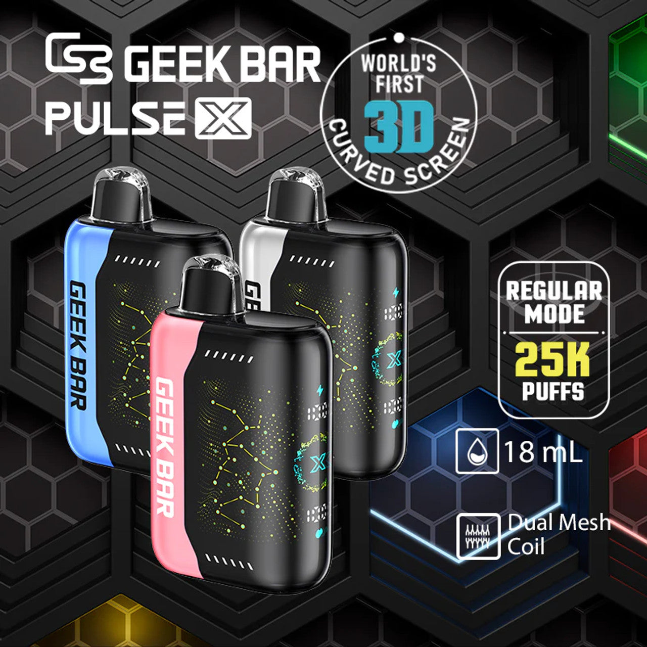 Geek Bar Pulse X 25K Disposable Vape (Sale)