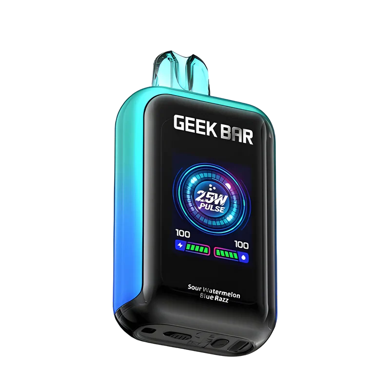 Geek bar skyview 25k sour watermelon blue razz