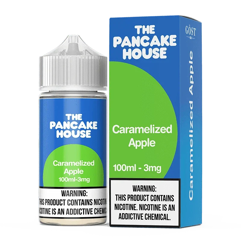The Pancake House Caramelized Apple Vape Juice 100ml - by Gost Vapor