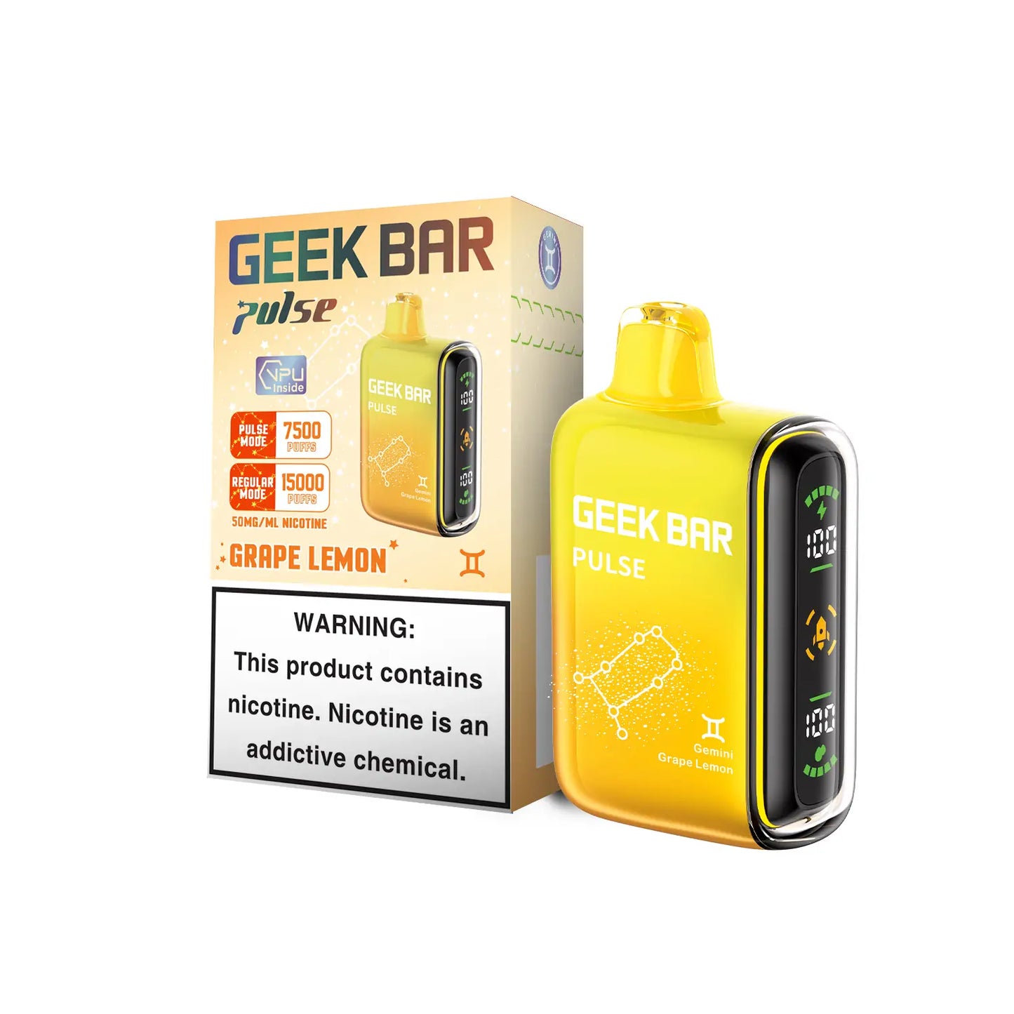 Geek Bar Pulse Disposable Vape 15000 Puffs (Sale)
