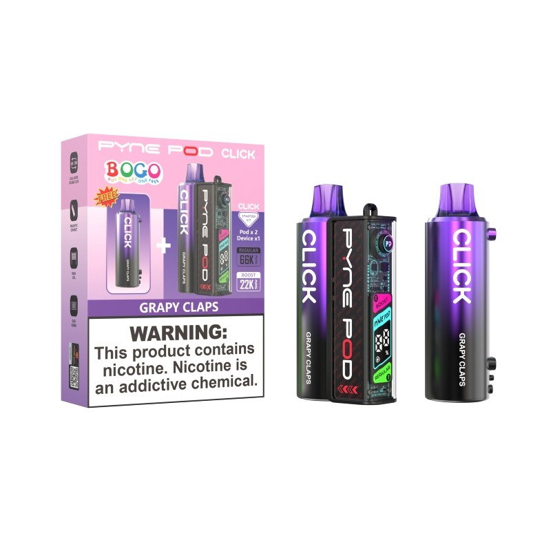 Pyne Pod Click 66K Disposable Vape Kit