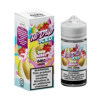 Hi-Drip Juice 0MG Hi-Drip Iced Dew Berry 100ml Vape Juice