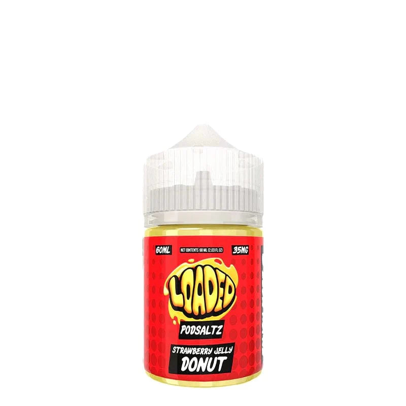 Loaded Juice 35mg Loaded Nicotine Alternative Salt Strawberry Jelly Donut 60ml