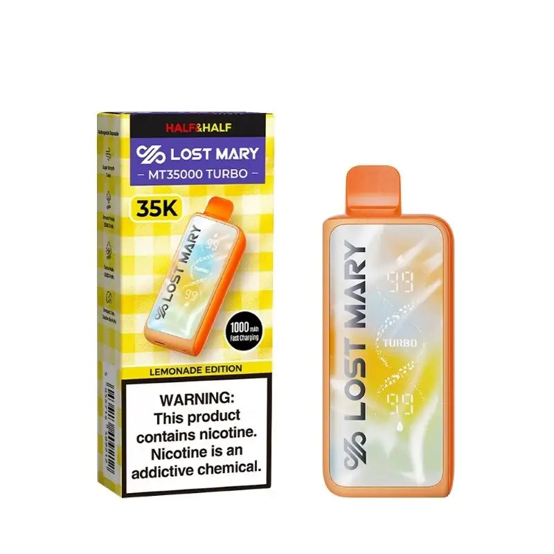 Lost Mary Disposable Vape Half & Half Lost Mary MT35000 Turbo Disposable Vape (5%, 35000 Puffs)