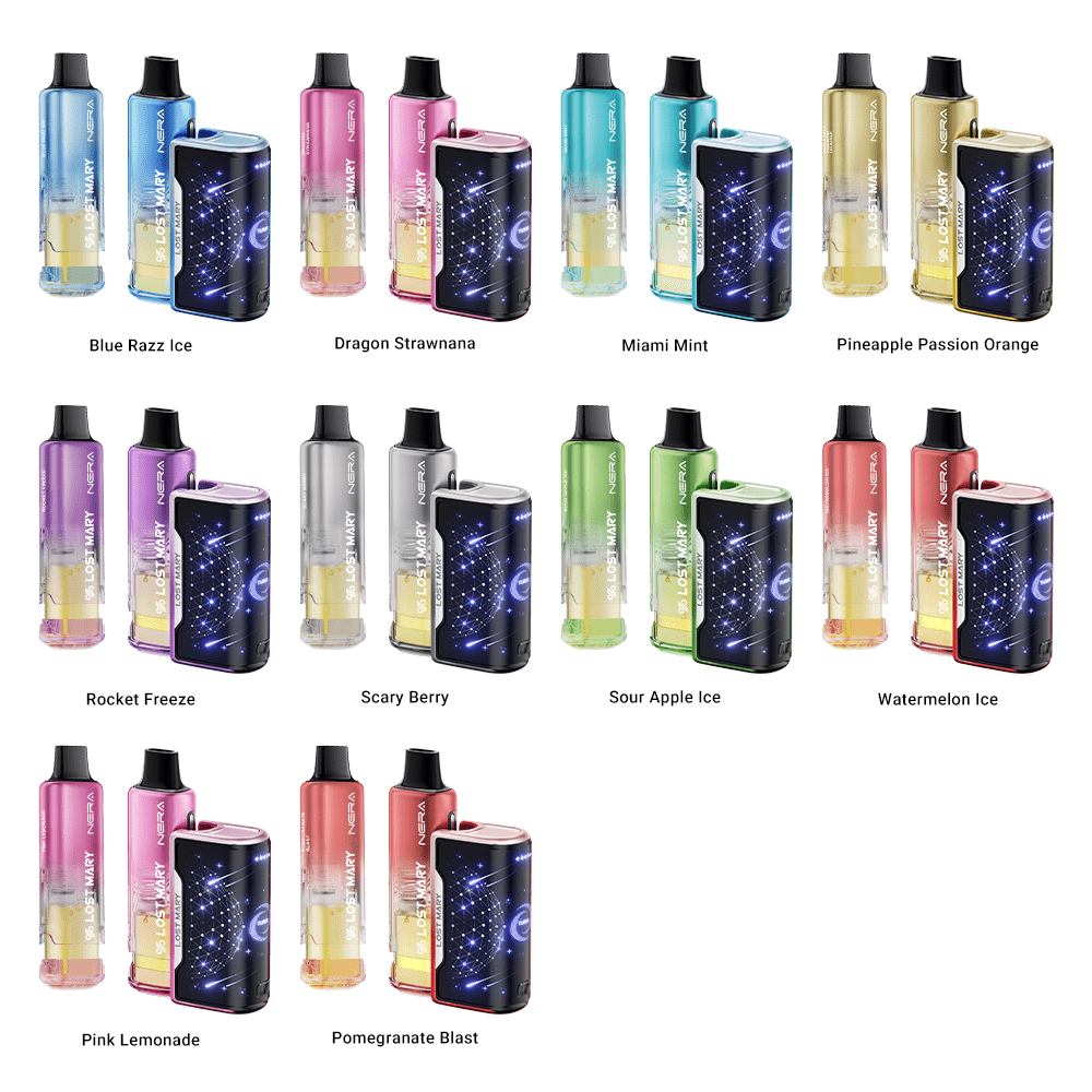 Lost Mary Disposable Vape Lost Mary Nera Fullview 70K Disposable Kit (5%,70000 Puffs)