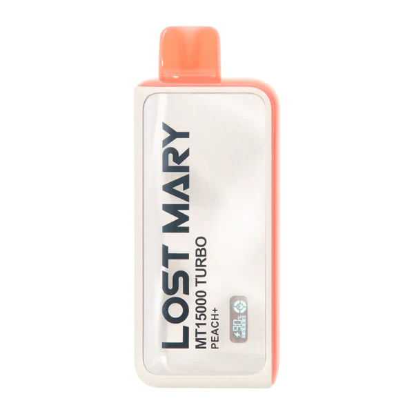 Lost Mary Disposable Vape Peach+ Lost Mary MT15000 Turbo Disposable Vape (5%, 15000 Puffs)