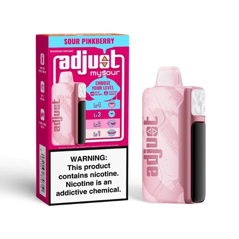 Lost Mary Disposable Vape Sour Pinkberry Adjust MySour 40K Disposable Vape (5%, 40000 Puffs)