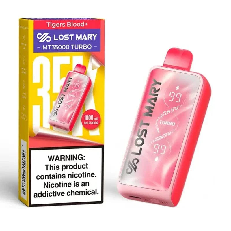 Lost Mary Disposable Vape Tigers Blood Lost Mary MT35000 Turbo Disposable Vape (5%, 35000 Puffs)