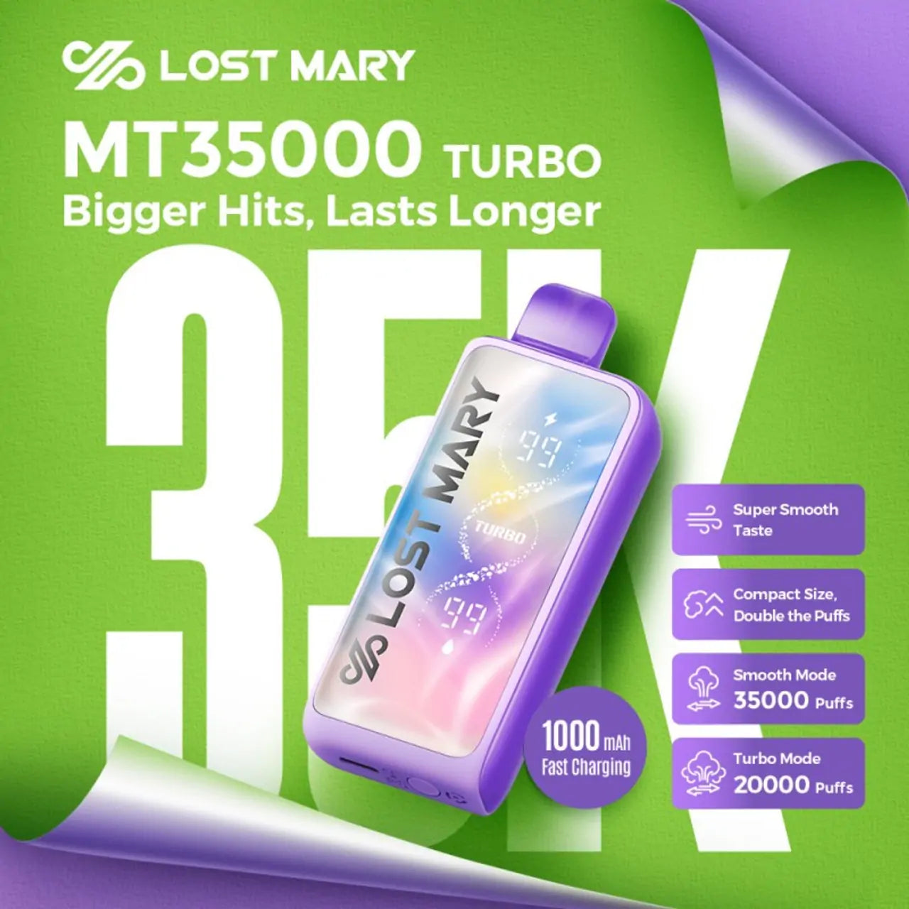 Lost Mary MT35000 Turbo Disposable Vape