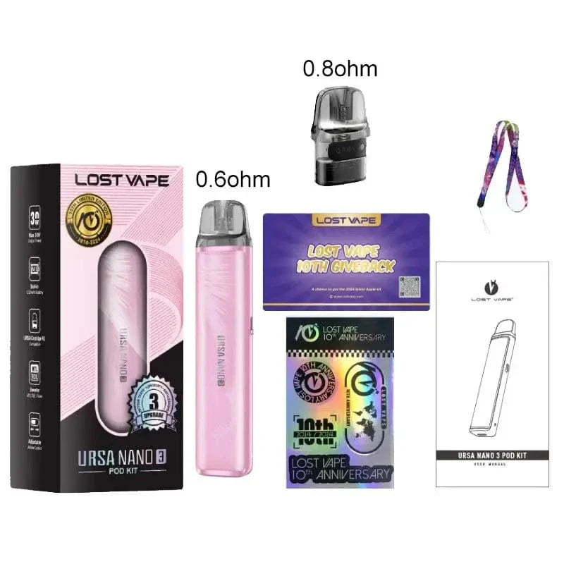 Lost Vape Pod System Lost Vape Ursa Nano 3 Pod Kit