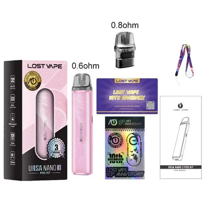 Lost Vape Pod System Lost Vape Ursa Nano 3 Pod Kit