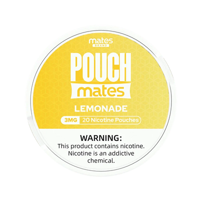 Mates Cigarette Solutions Lemonade / 3mg Mates Nicotine Pouches