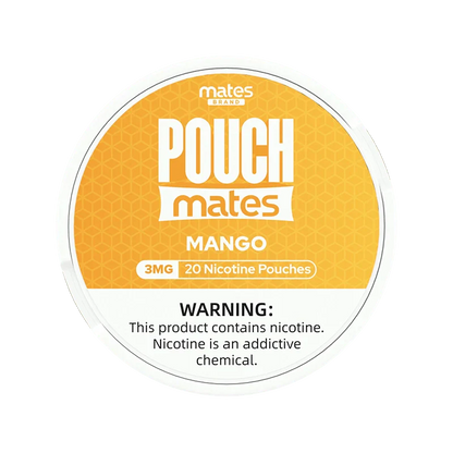 Mates Cigarette Solutions Mango / 3mg Mates Nicotine Pouches