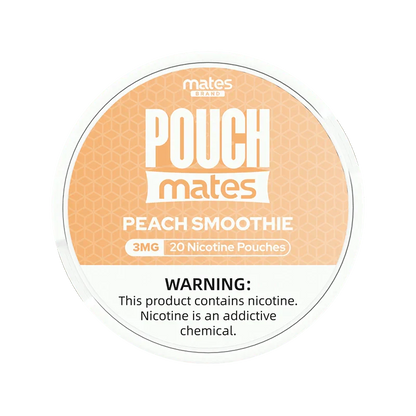 Mates Cigarette Solutions Peach Smoothie / 3mg Mates Nicotine Pouches