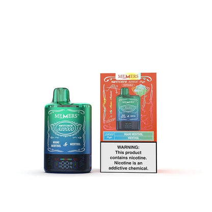 Memers Disposable Vape Miami Menthol / Menthol Memers Switcher S22000 Disposable Vape (5%, 22000 Puffs)