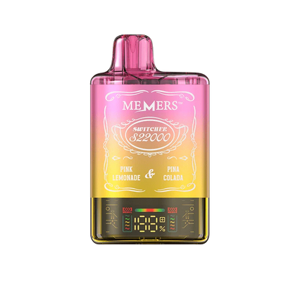 Memers Disposable Vape Pink Lemonade / Pina Colada Memers Switcher S22000 Disposable Vape (5%, 22000 Puffs)