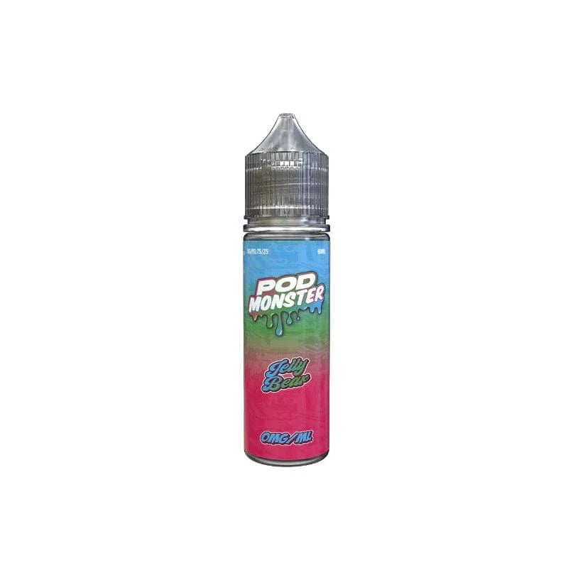 Monster Vape Labs Juice 0MG Pod Monster Salts Jelly Bear Synthetic Vape Juice 60ml