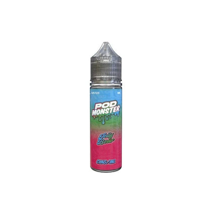 Monster Vape Labs Juice 0MG Pod Monster Salts Jelly Bear Synthetic Vape Juice 60ml