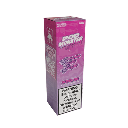 Monster Vape Labs Juice Pod Monster Salts Groovin Aloe Grape Synthetic Vape Juice 60ml