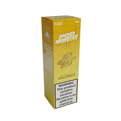 Monster Vape Labs Juice Pod Monster Salts Lit Lemon Tart Synthetic Vape Juice 60ml
