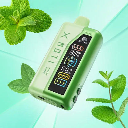 MOTI Vape Disposable Vape Miami Mint MOTI NICFLEX 40K Nic-Control Disposable Vape (0-6%, 40000 Puffs)