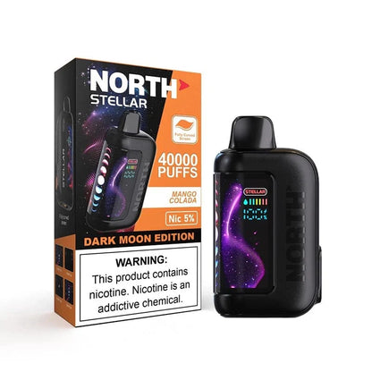 North Disposable Vape Mango Colada North Stellar Dark Moon Edition 40K Disposable Vape (5%, 40000 Puffs)