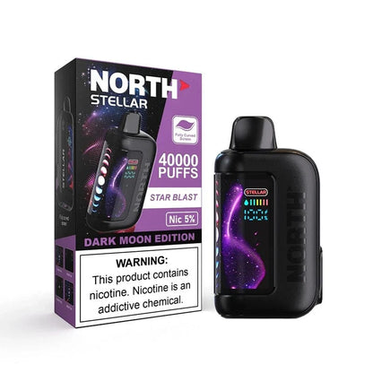 North Disposable Vape Star Blast North Stellar Dark Moon Edition 40K Disposable Vape (5%, 40000 Puffs)