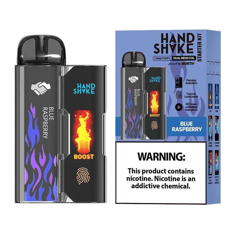 Geek Bar Disposable Vape North HandShake 15000 Disposable Kit  (5%,15000 Puffs)