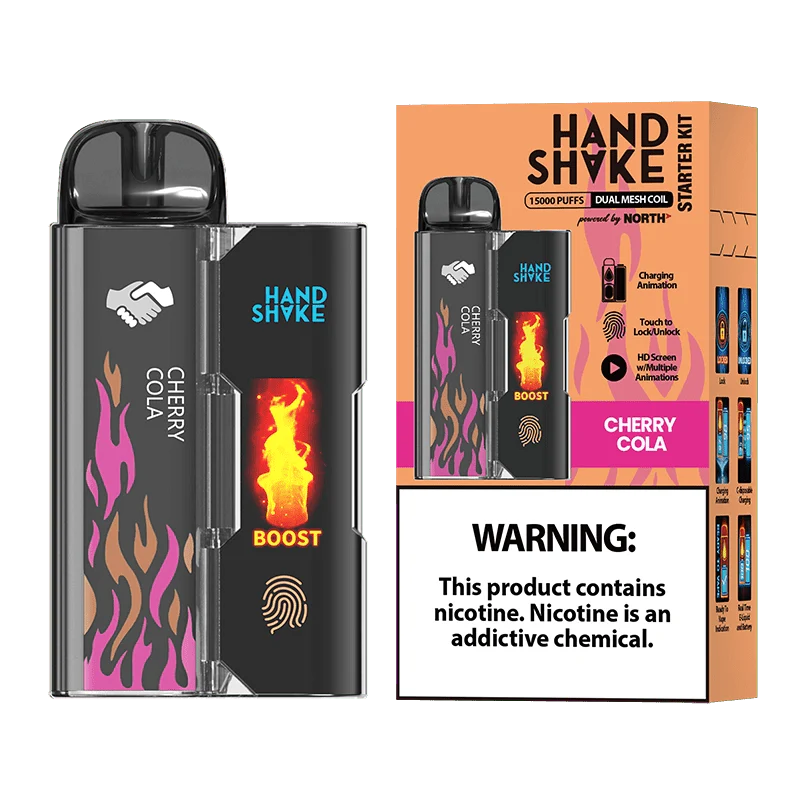 Geek Bar Disposable Vape North HandShake 15000 Disposable Kit  (5%,15000 Puffs)